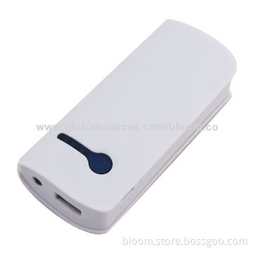 6,000mAh New Design Power Bank for iPhone/iPod and Other Mobile Phones with 1W LED FlashlightNew
